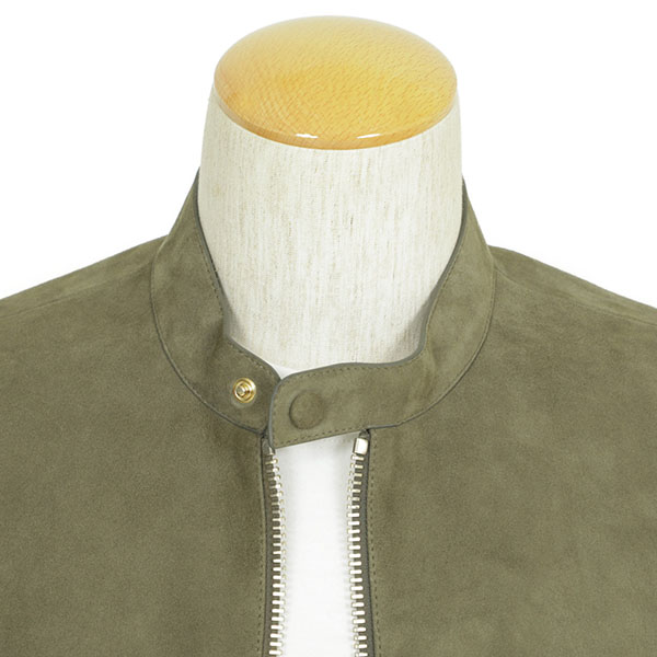 CALIBRO12 レザージャケット 46 カーキ 1945ca 0 CALIBRO レザー